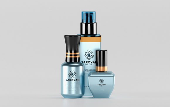 Download Cosmetic Branding Mockup Scene - Cosmetic branding Collection