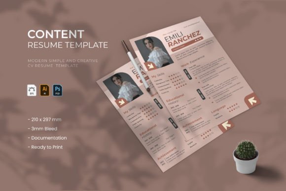 Download Content Creator - Resume - Premium Resources